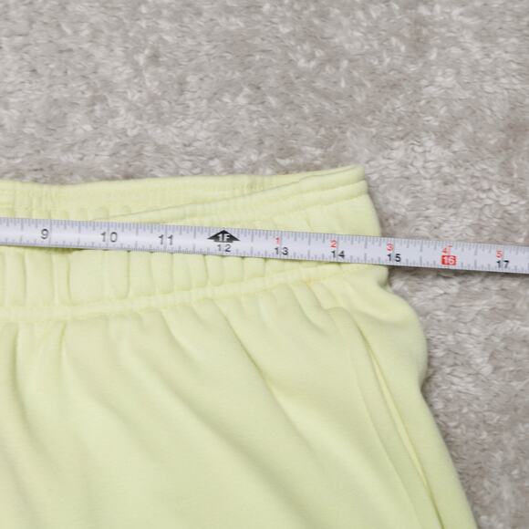 Fabletics Cozy Fleece Wide Leg Sweatpants Morning Dew Green Womens Size M NWT - Picture 3 of 10